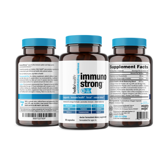 ImmunoStrong - دعم طبيعي للمناعة وإزالة السموم