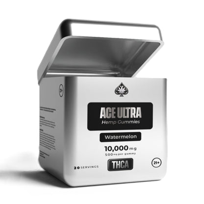ACE Ultra Hemp THC-A Gummies 10000mg 5 Flavors