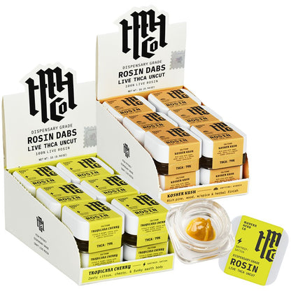 Modern Herb Co Dispensary Grade Live Rosin THCA Uncut Dabs 12 ct