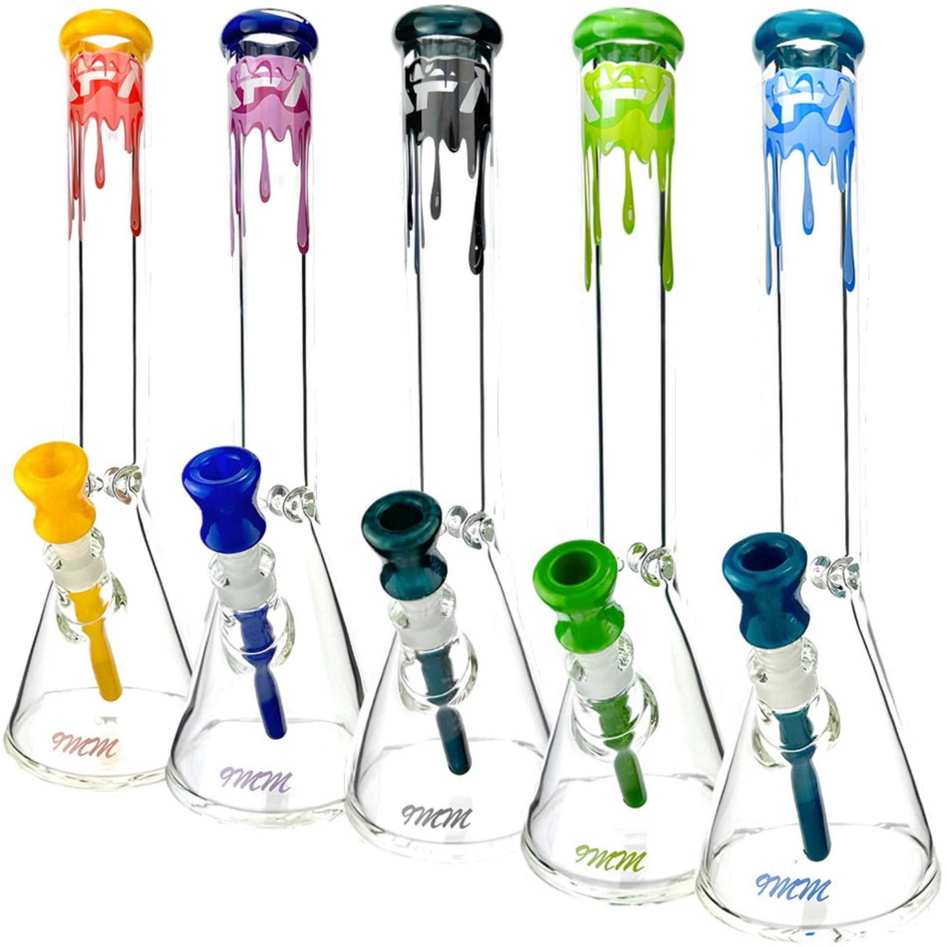 AFM Glass T583 Beaker Bong 18in
