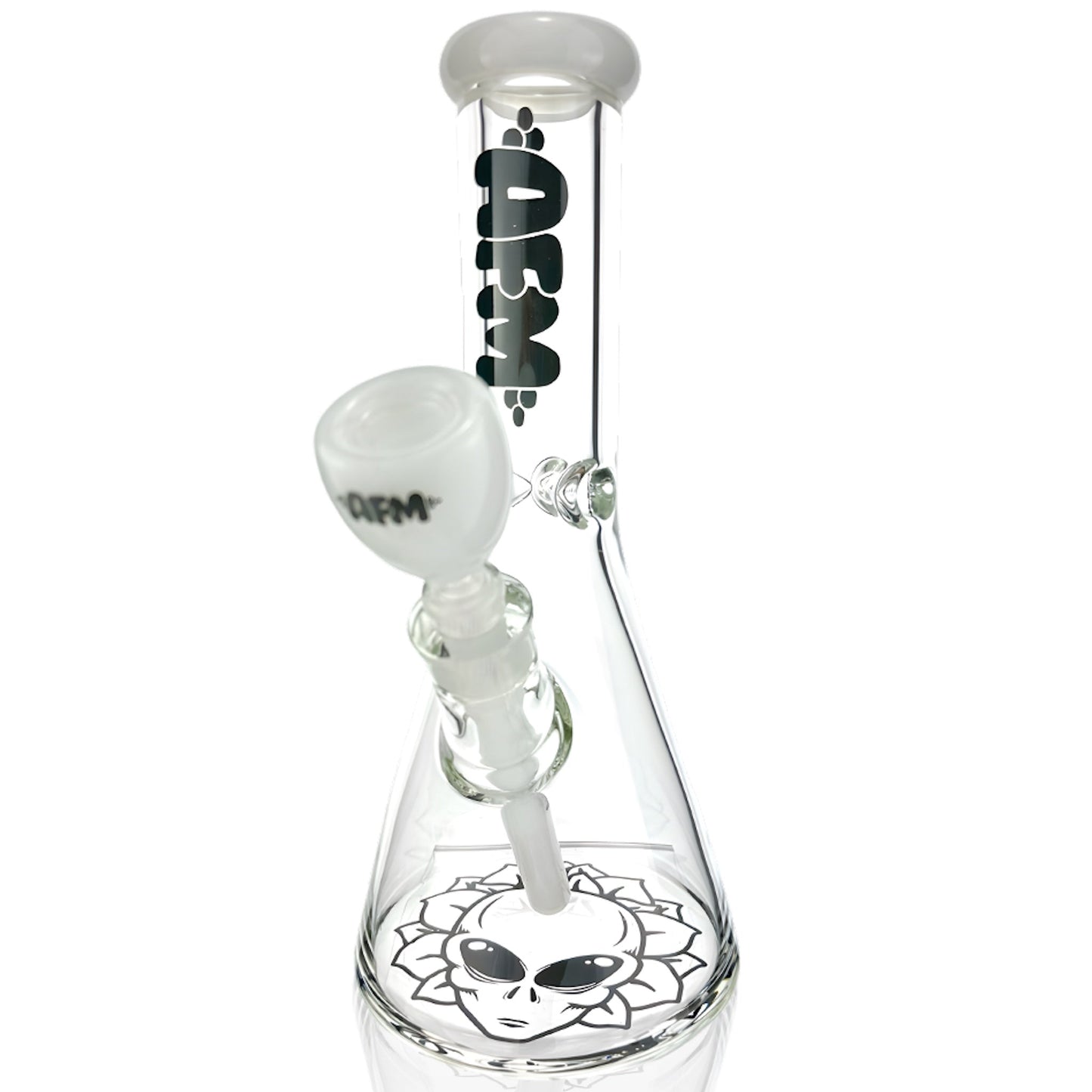 AFM Glass T587 Beaker Bong 12in 9mm Borosilicate