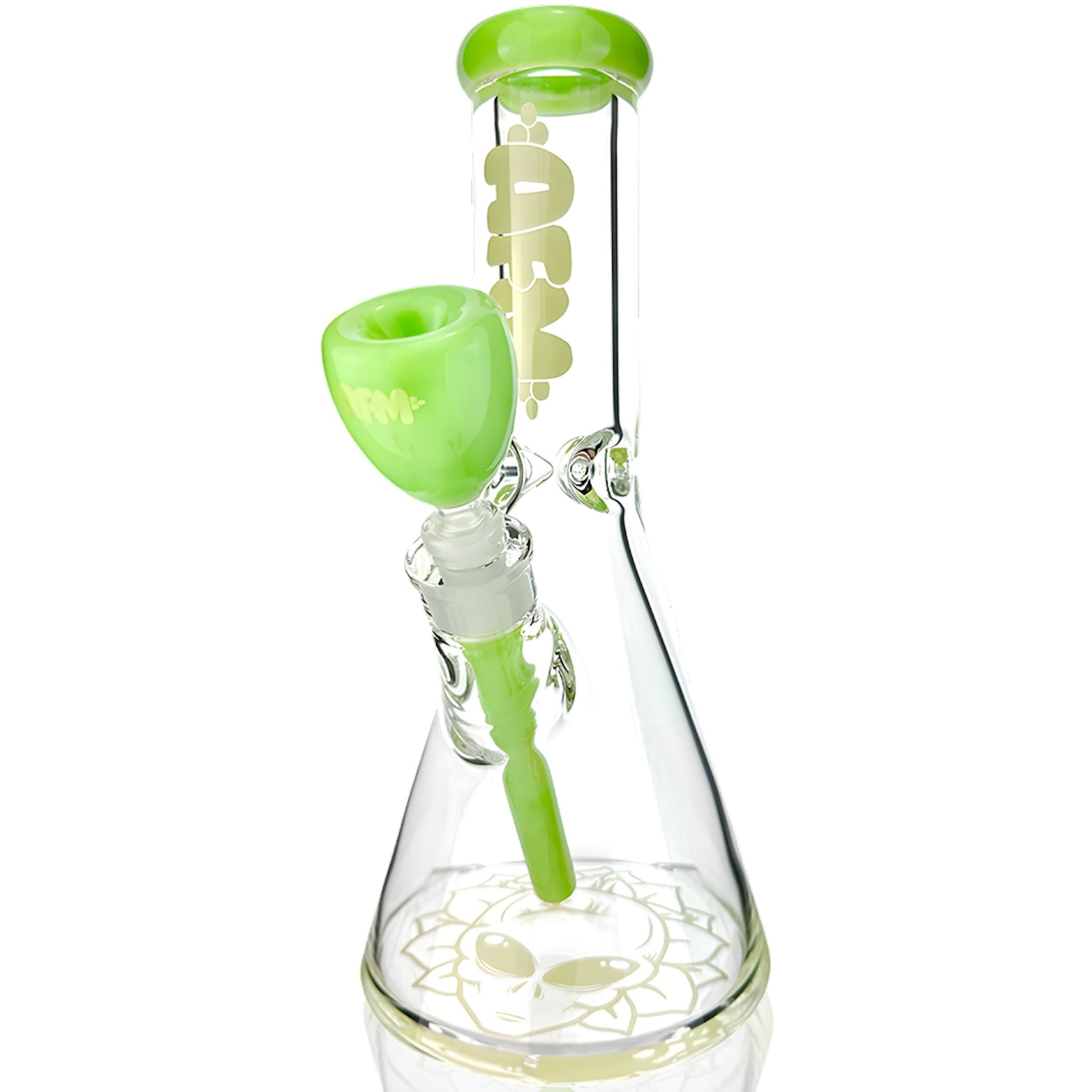 AFM Glass T587 Beaker Bong 12in 9mm Borosilicate