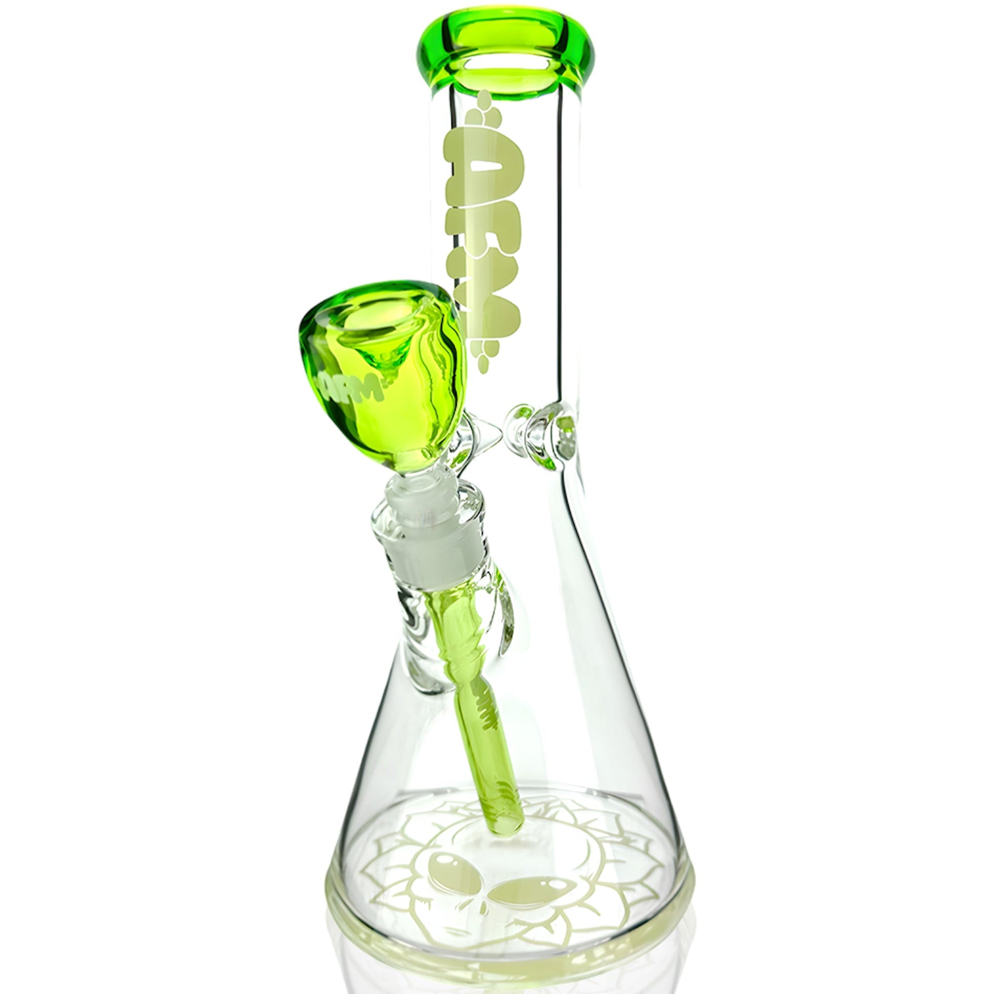 AFM Glass T587 Beaker Bong 12in 9mm Borosilicate