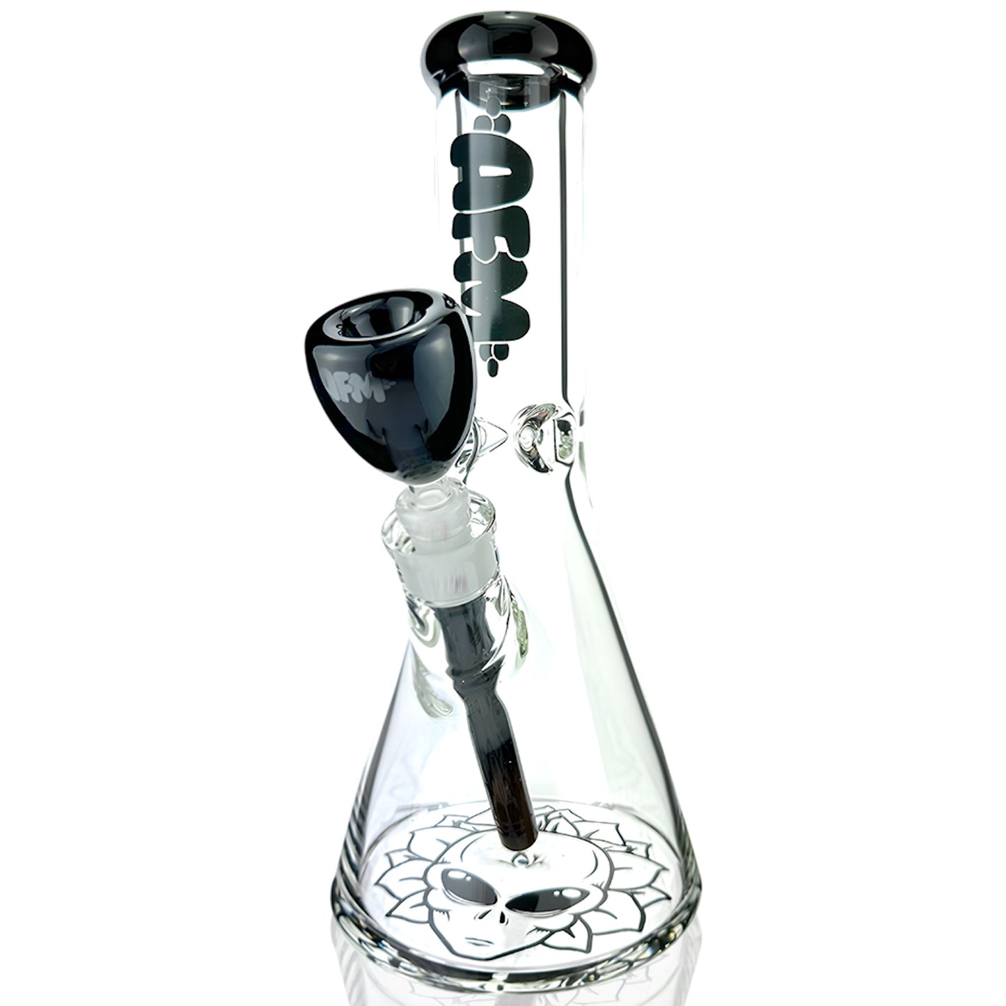 AFM Glass T587 Beaker Bong 12in 9mm Borosilicate
