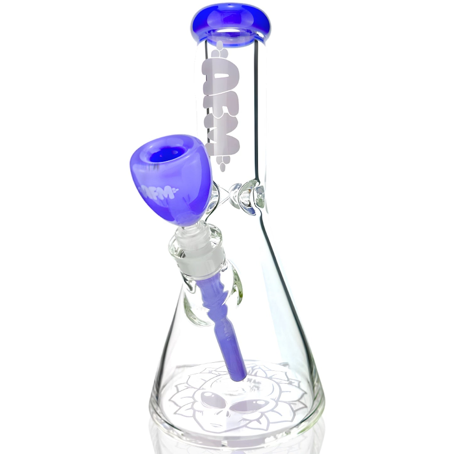 AFM Glass T587 Beaker Bong 12in 9mm Borosilicate