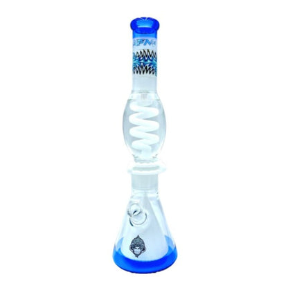 AFM Glass TX043 Bubble Coil Bong 16in