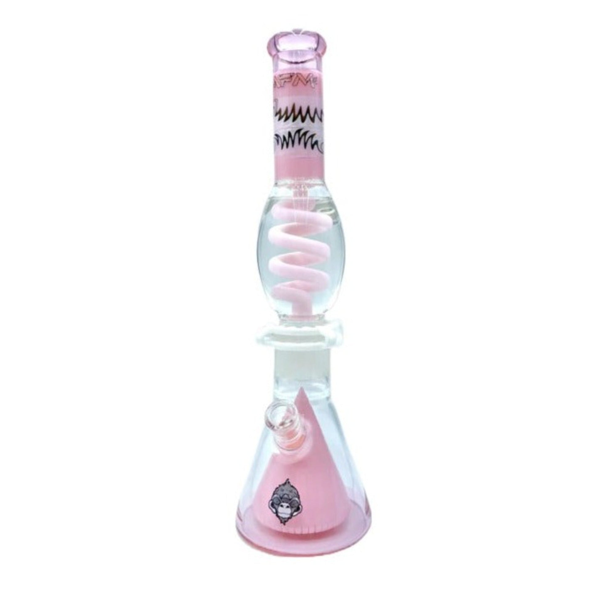 AFM Glass TX043 Bubble Coil Bong 16in