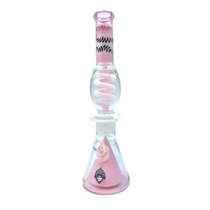 AFM Glass TX043 Bubble Coil Bong 16in