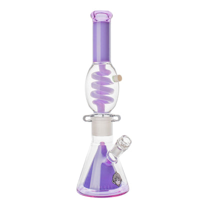 AFM Glass TX043 Bubble Coil Bong 16in