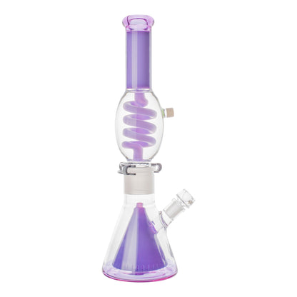 AFM Glass TX043 Bubble Coil Bong 16in