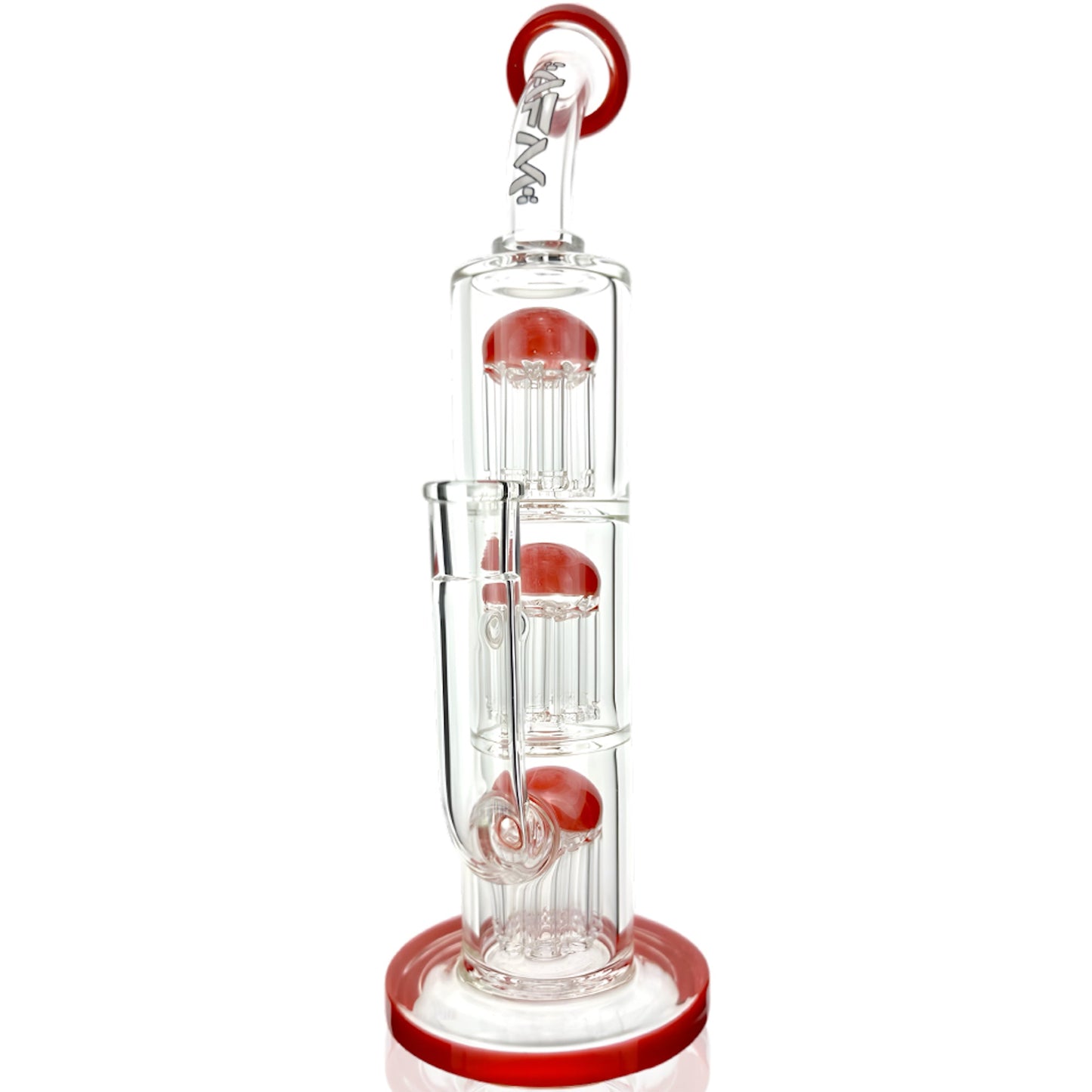 AFM Glass TX093 Three Tree Perc Bong 12in