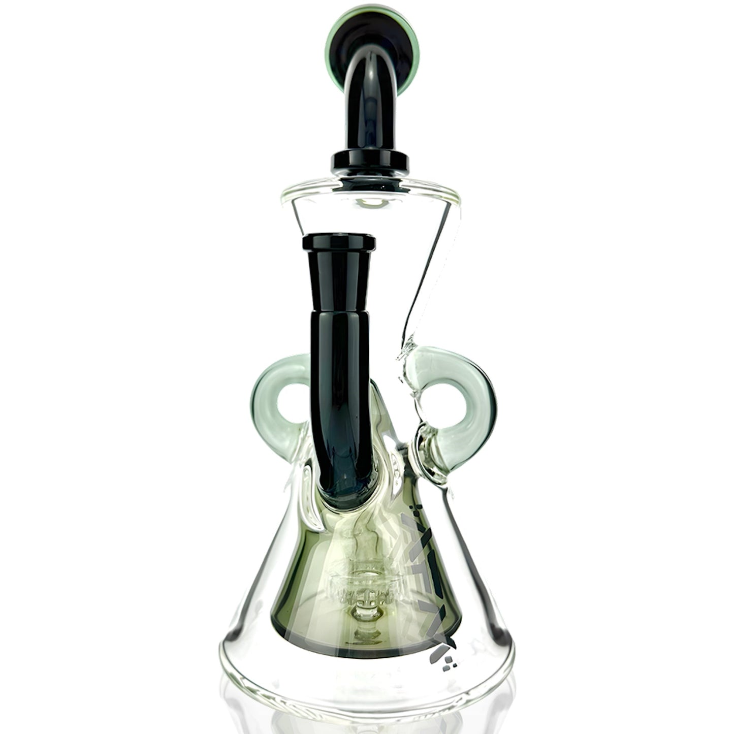 AFM Glass TX106 Recycler Bong 10in Borosilicate Glass