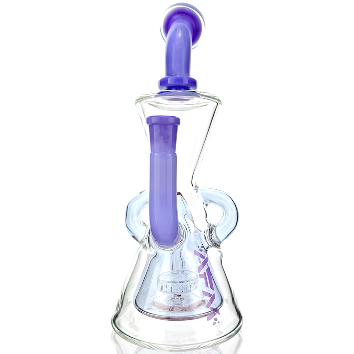 AFM Glass TX106 Recycler Bong 10in Borosilicate Glass