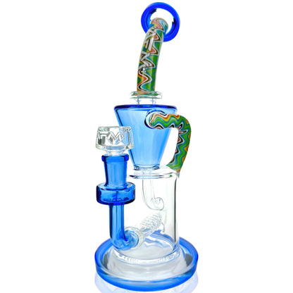 AFM Glass TX617 Recycler Bong 11in
