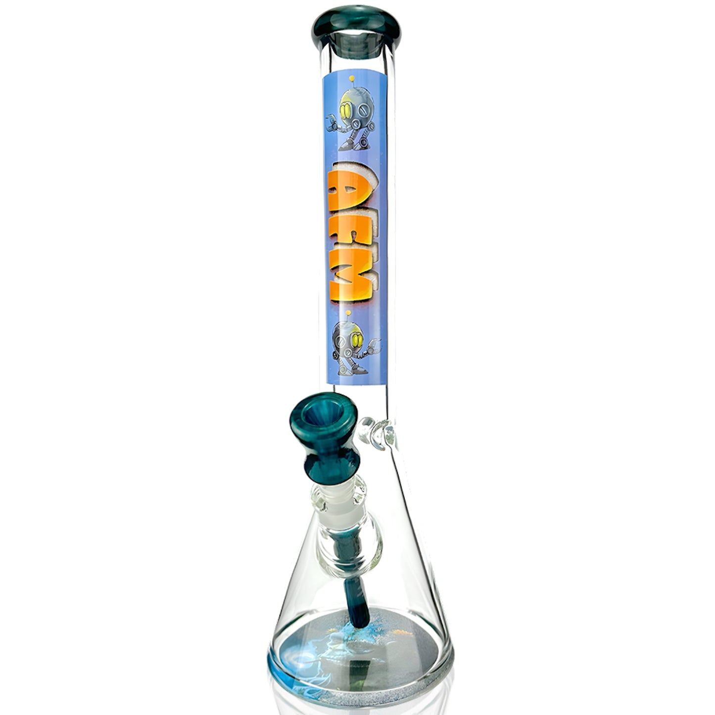 AFM Glass Gods Beaker Bong 18in Borosilicate Glass