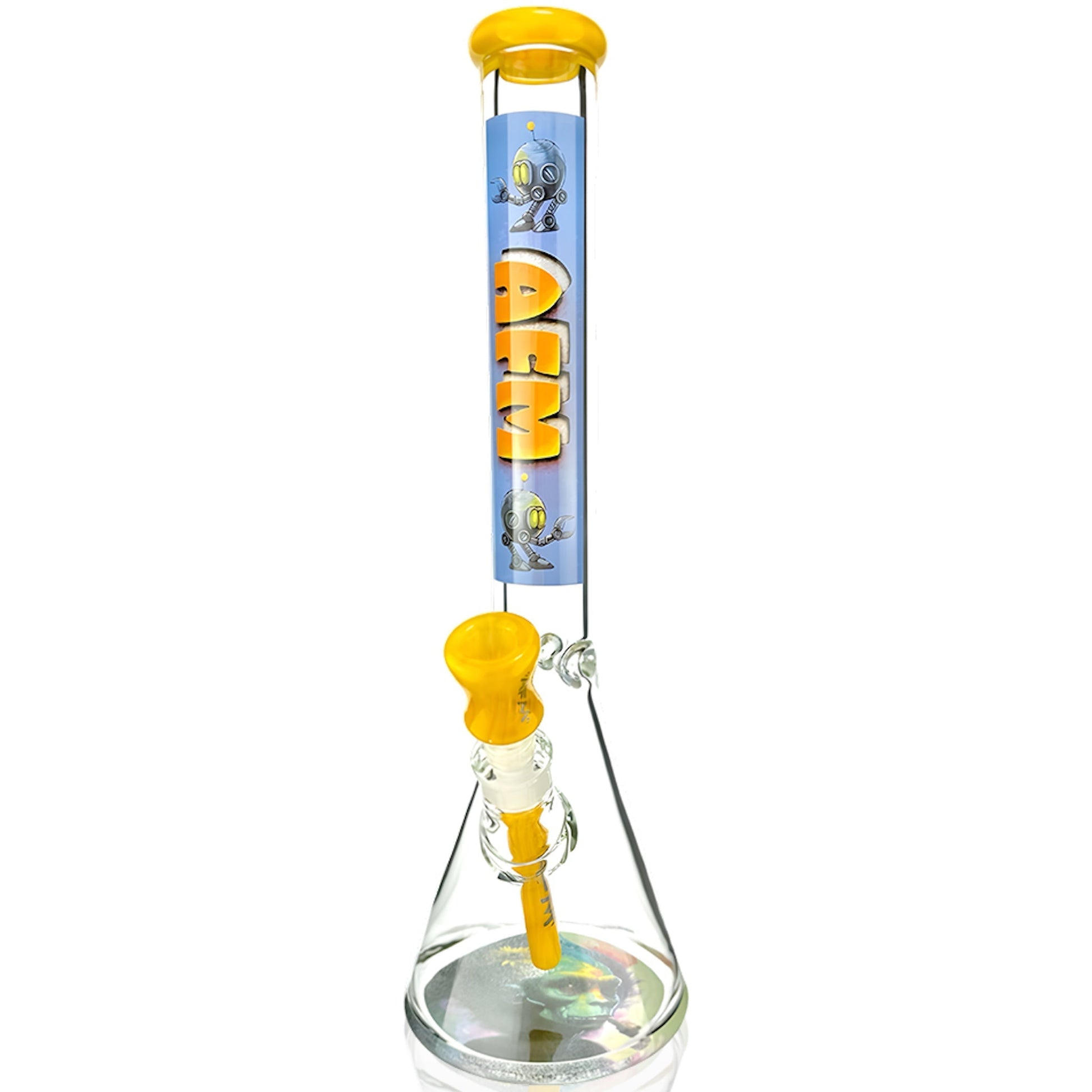 AFM Glass Gods Beaker Bong 18in Borosilicate Glass