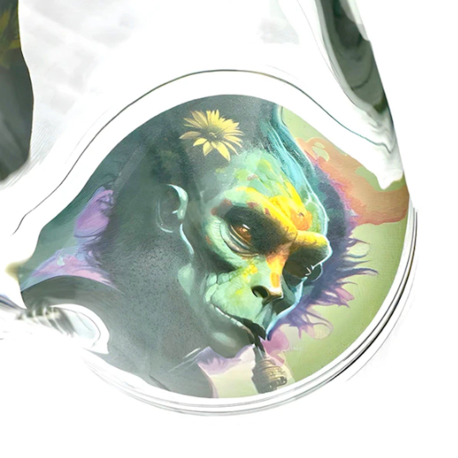 AFM Glass Gods Beaker Bong 18in Borosilicate Glass