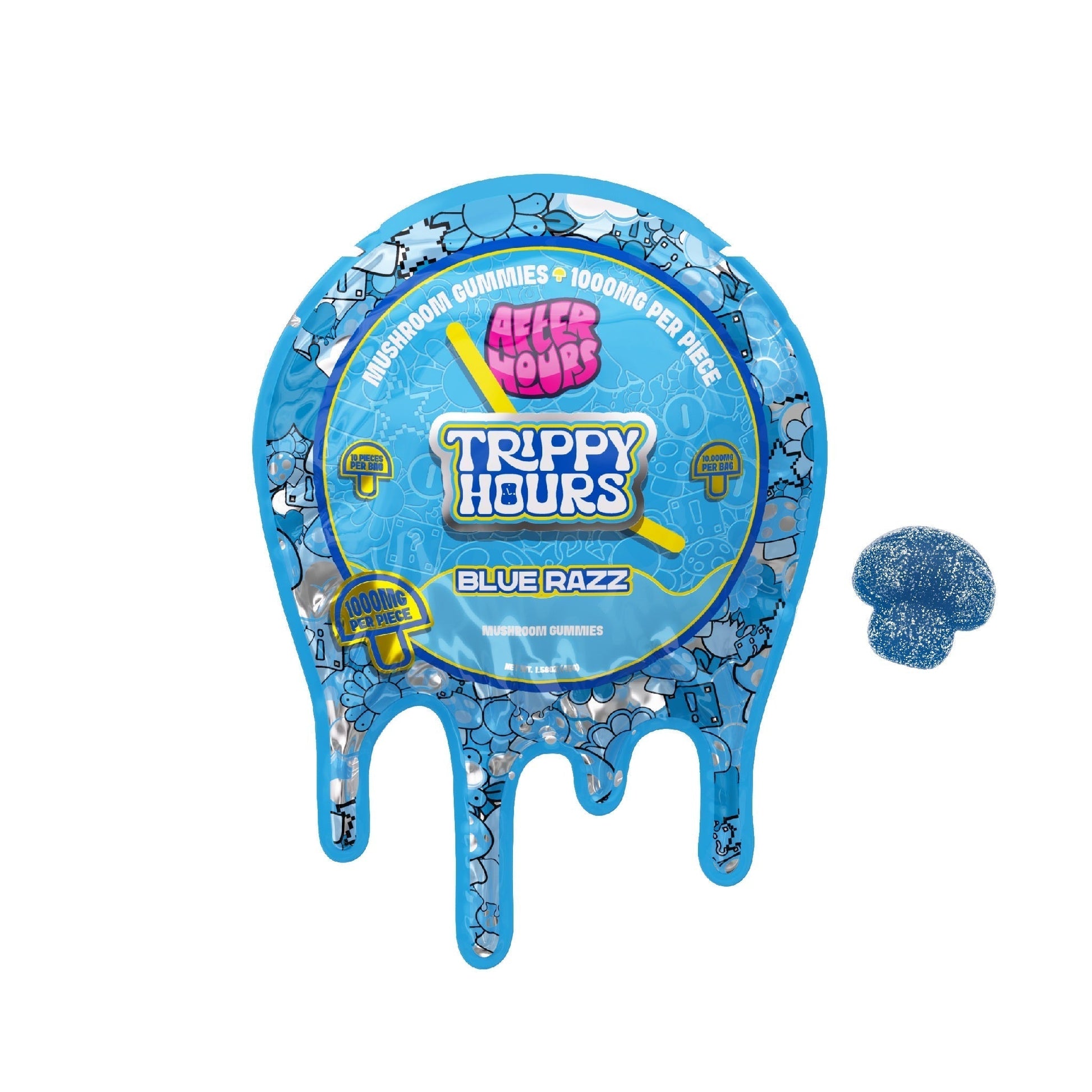 After Hours Trippy Hours Mushroom Gummies 10000mg 10ct