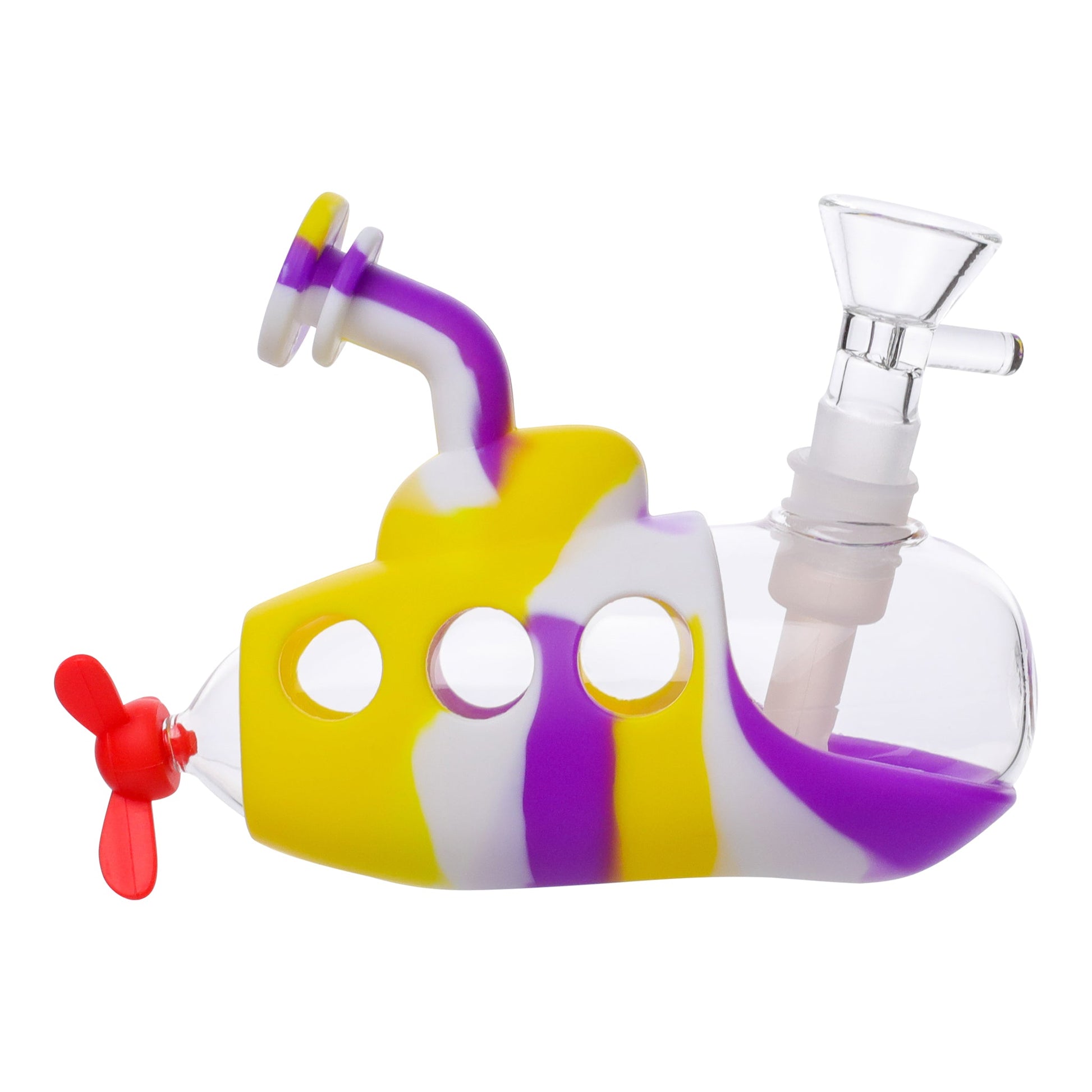 Jo Ahoy Matie Bubbler Bong 4in