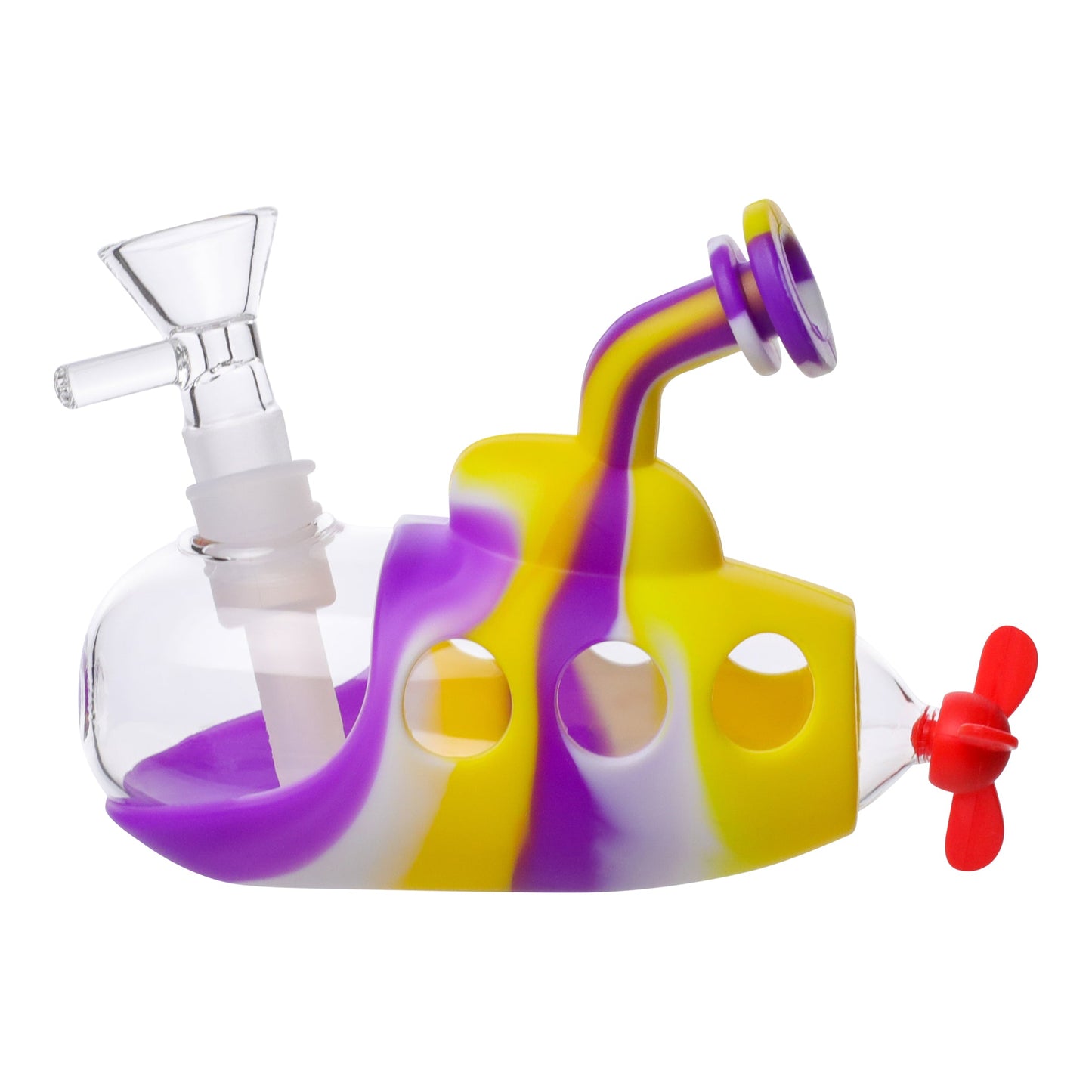 Jo Ahoy Matie Bubbler Bong 4in