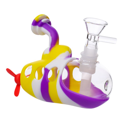Jo Ahoy Matie Bubbler Bong 4in