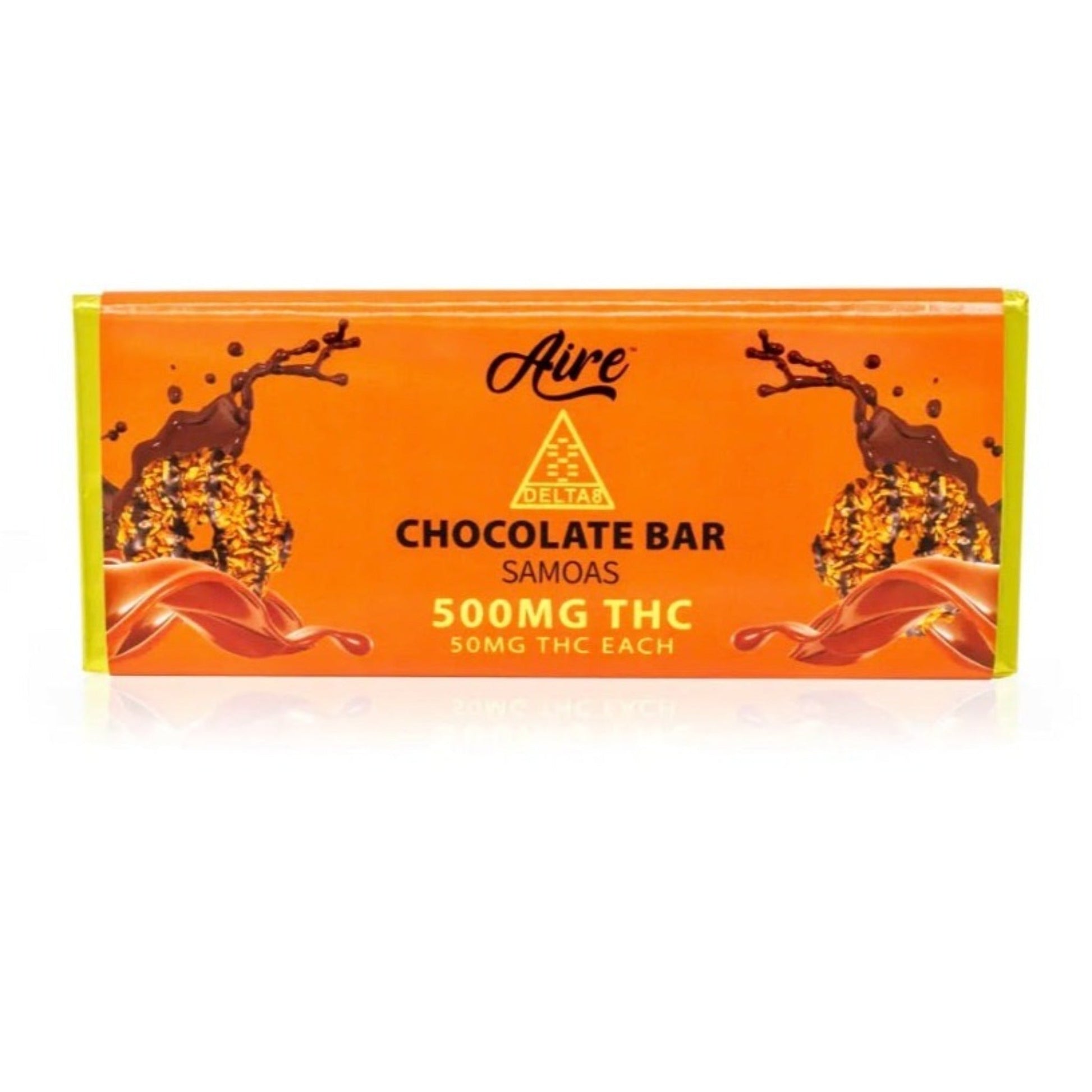 Aire Delta 8 Samoa Chocolate Bar 500mg
