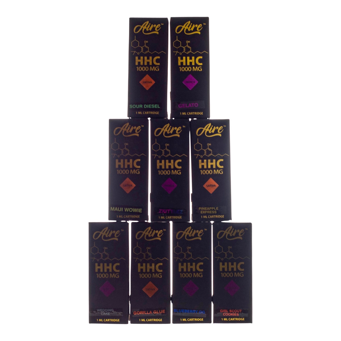 Aire Premium HHC Cartridge 1000mg 1mL