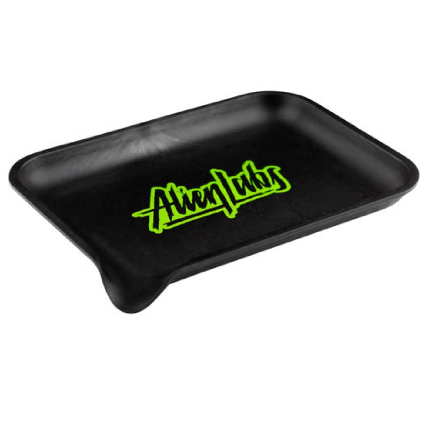 Alien Labs Hemp Rolling Tray 8in Black Lime