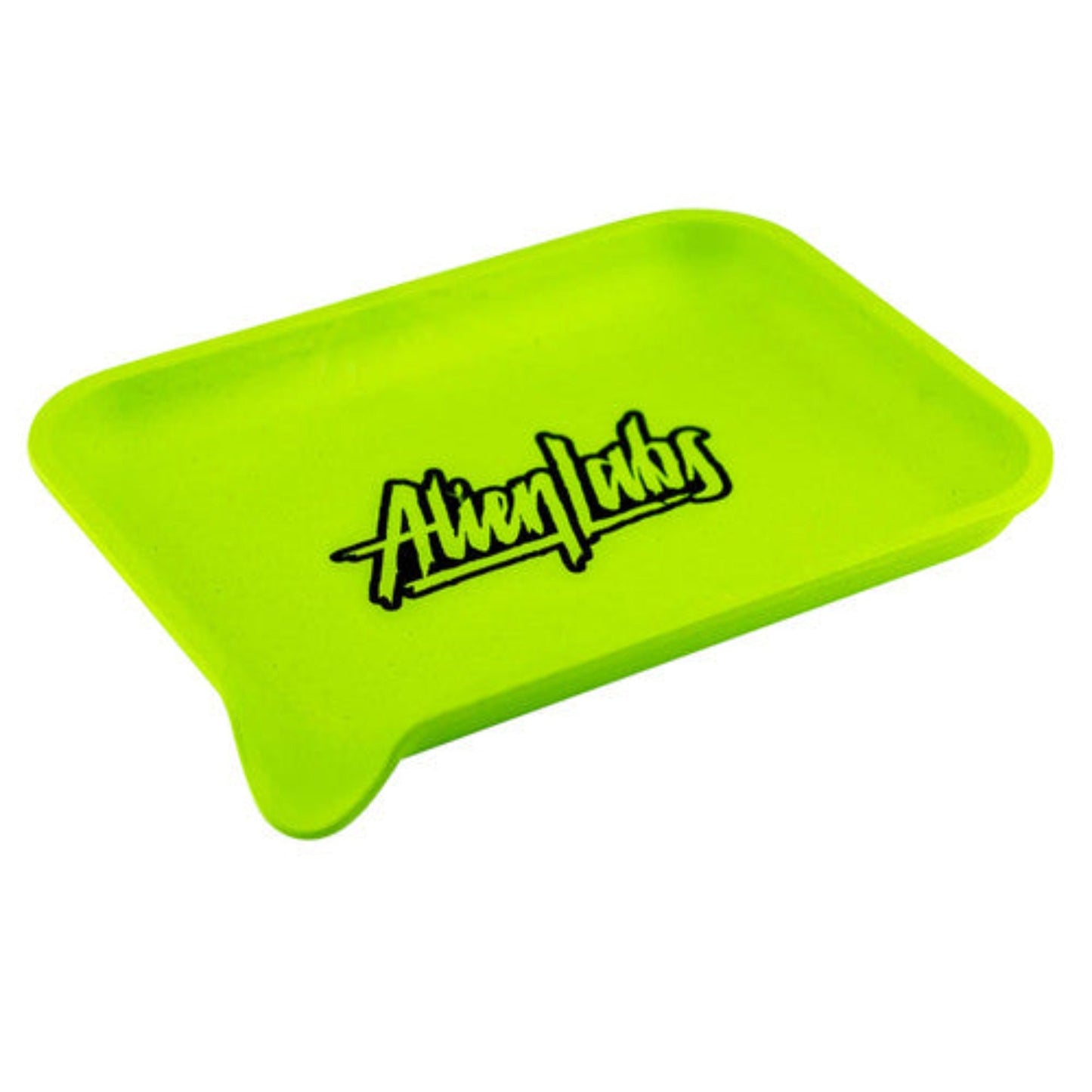 Alien Labs Hemp Rolling Tray 8in Black Lime