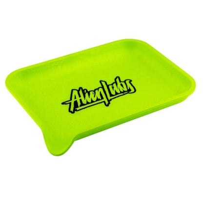 Alien Labs Hemp Rolling Tray 8in Black Lime