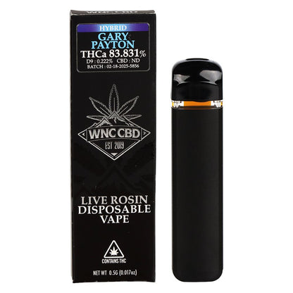 WNC THCA Live Rosin Disposable | 0.5g | 12ct