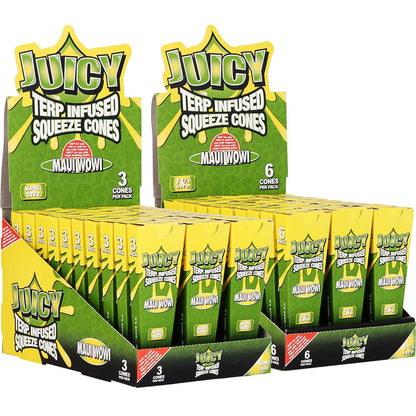 Juicy Terp Infused Squeeze Cones | Maui Wowi | 30pk
