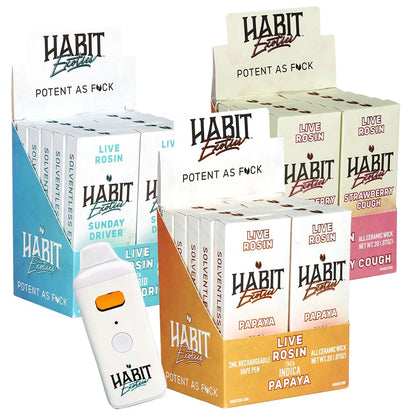Habit Exotics THCA Live Rosin Disposable | 2g | 10ct