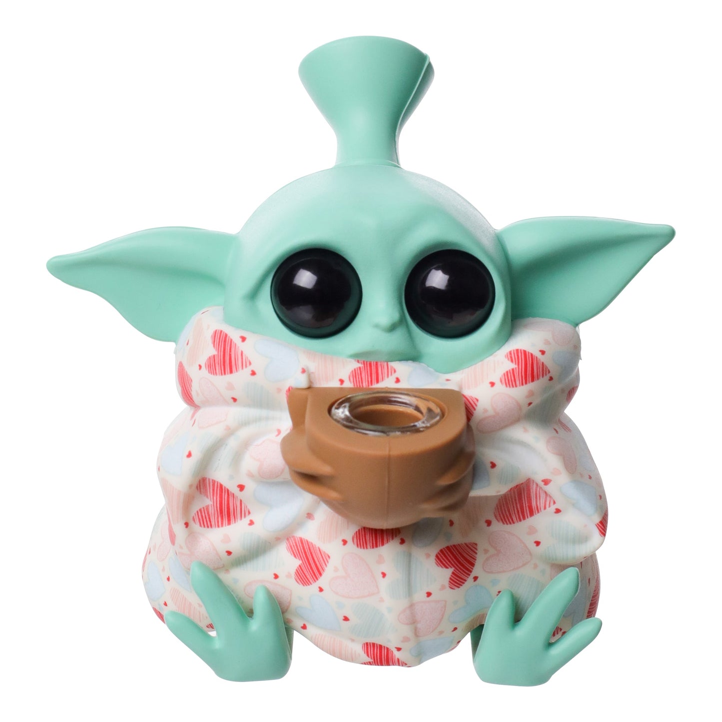 Jo Baby Yoda Bowl Bubbler 5in Silicone
