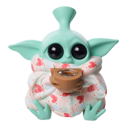 Jo Baby Yoda Bowl Bubbler 5in Silicone