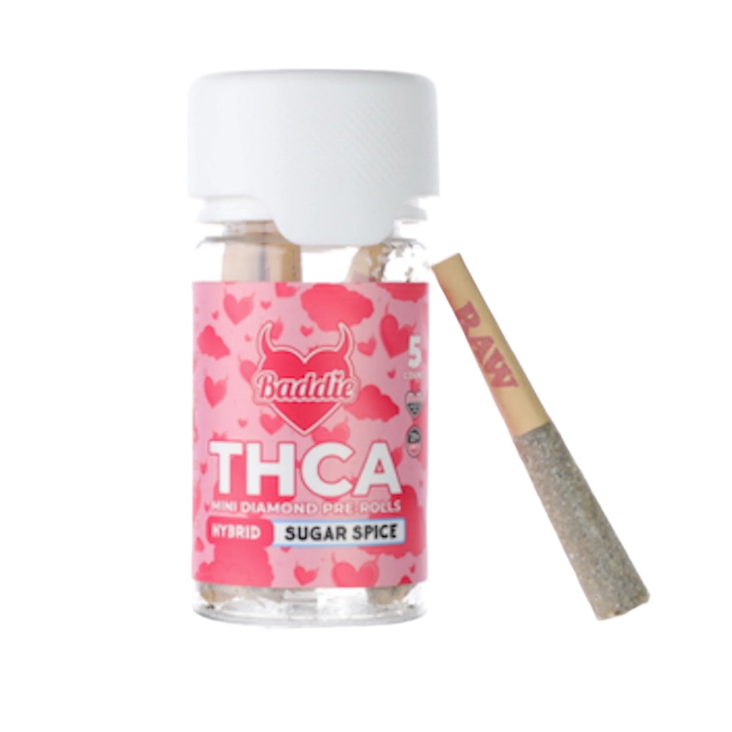 Baddie THC-A Diamond Pre-Rolls 5ct