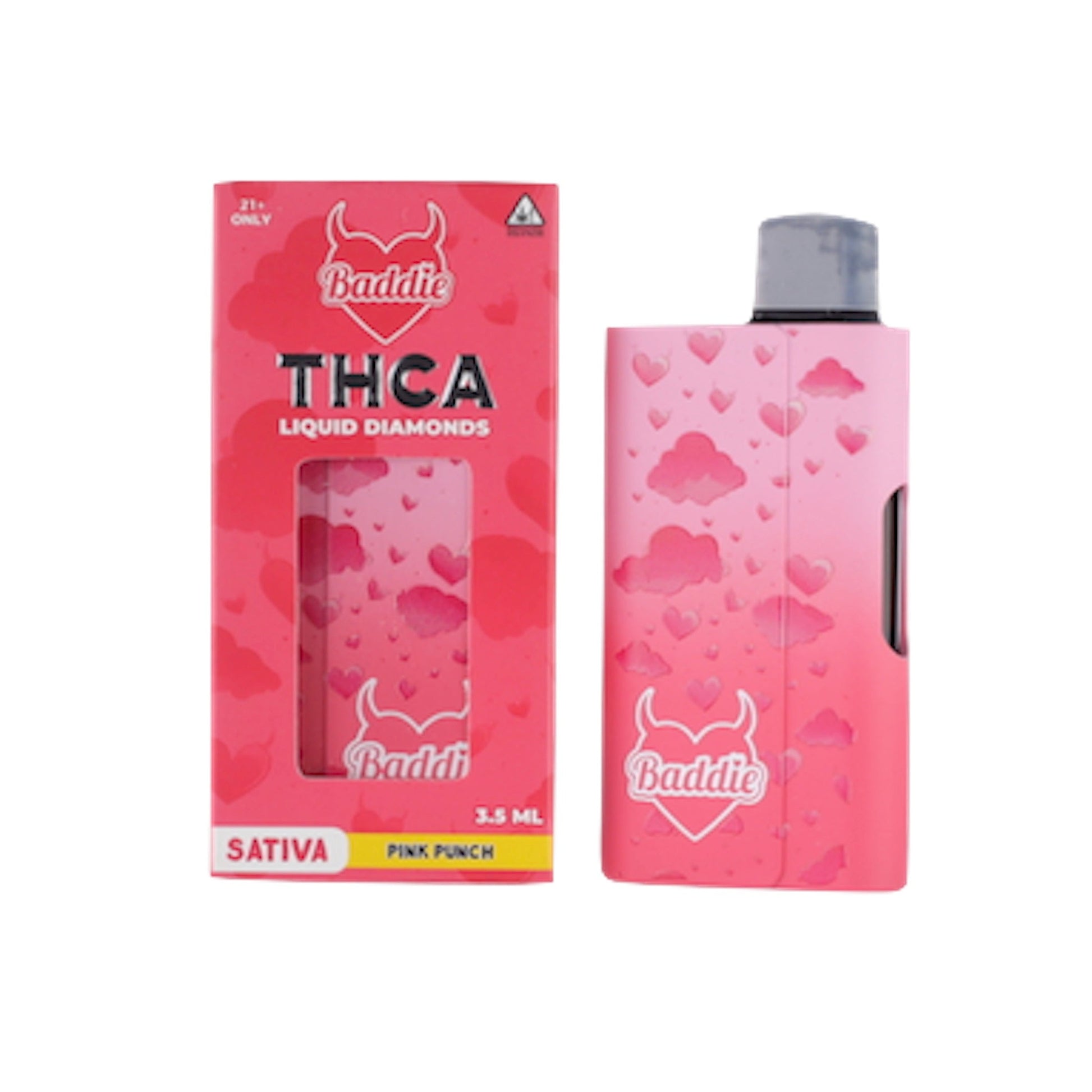 Baddie THC-A Liquid Diamonds Vaporizer 3500mg