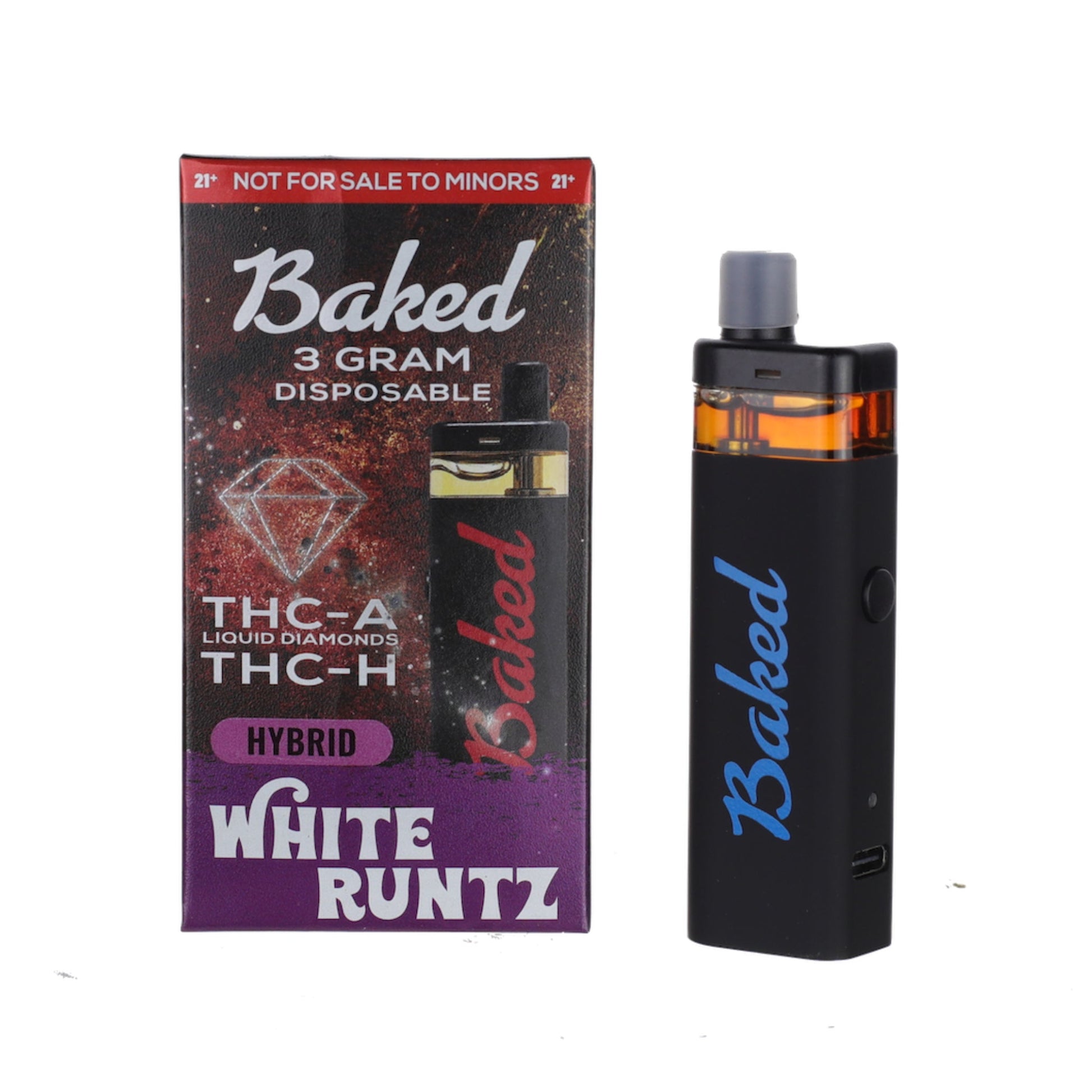 Baked THC-A THC-P Liquid Diamonds Vaporizer 3000mg