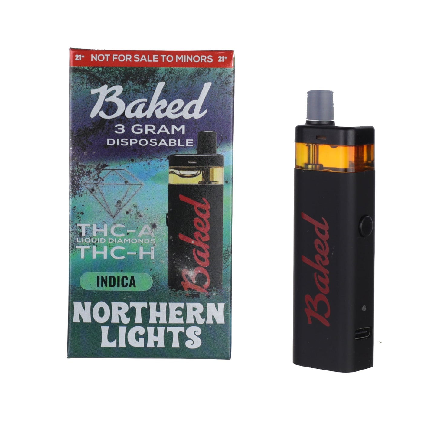 Baked THC-A THC-P Liquid Diamonds Vaporizer 3000mg