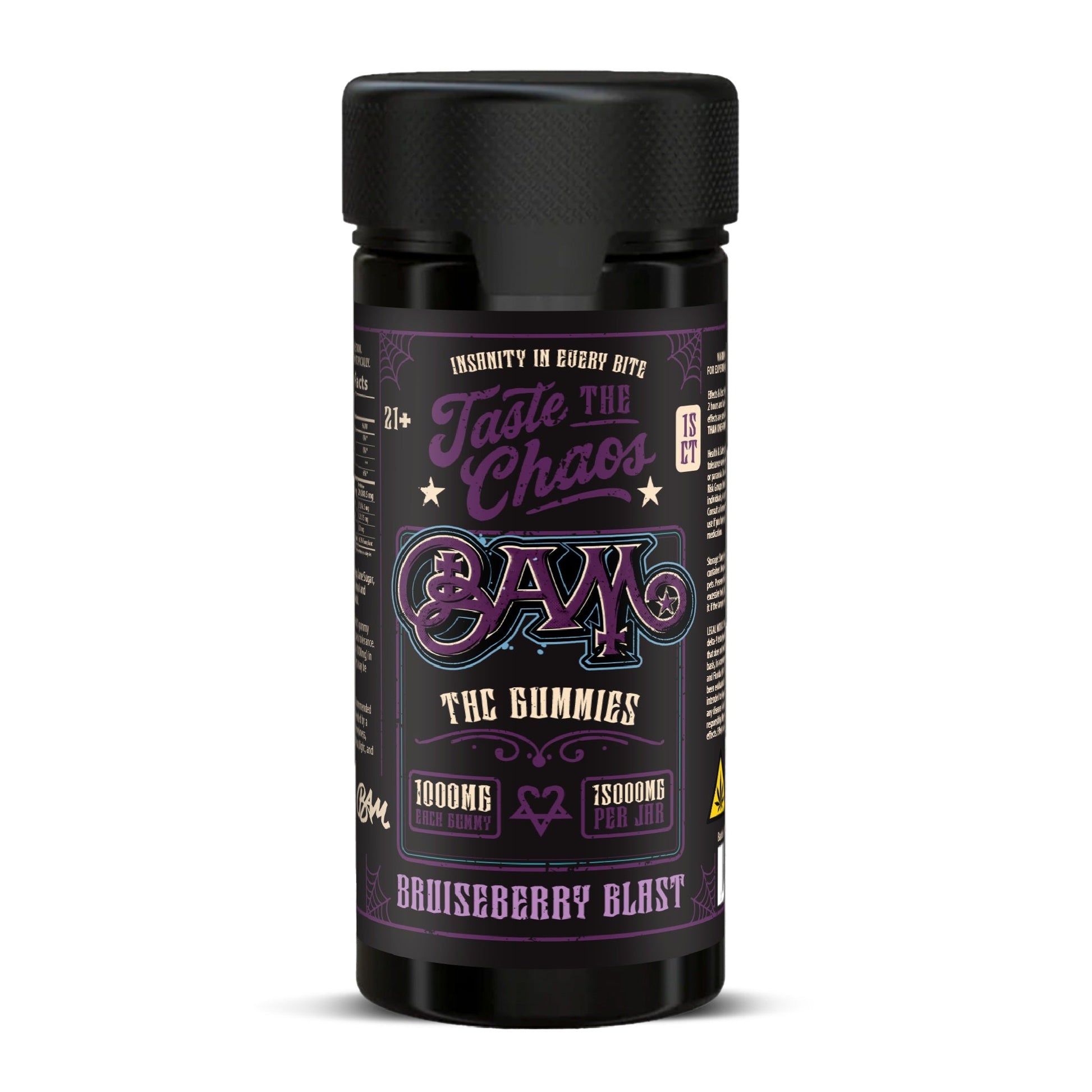 BAM THC Gummies 15000mg