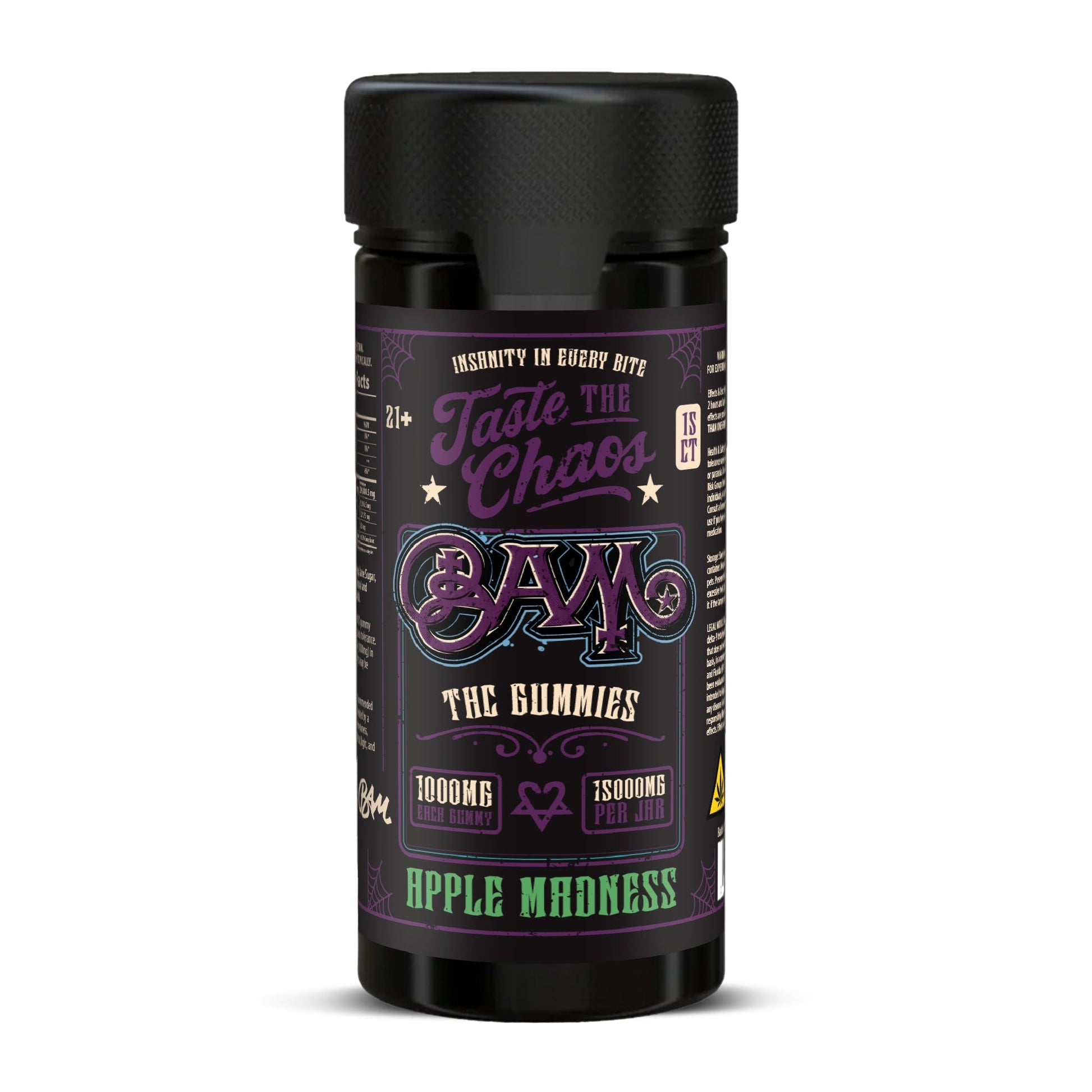 BAM THC Gummies 15000mg