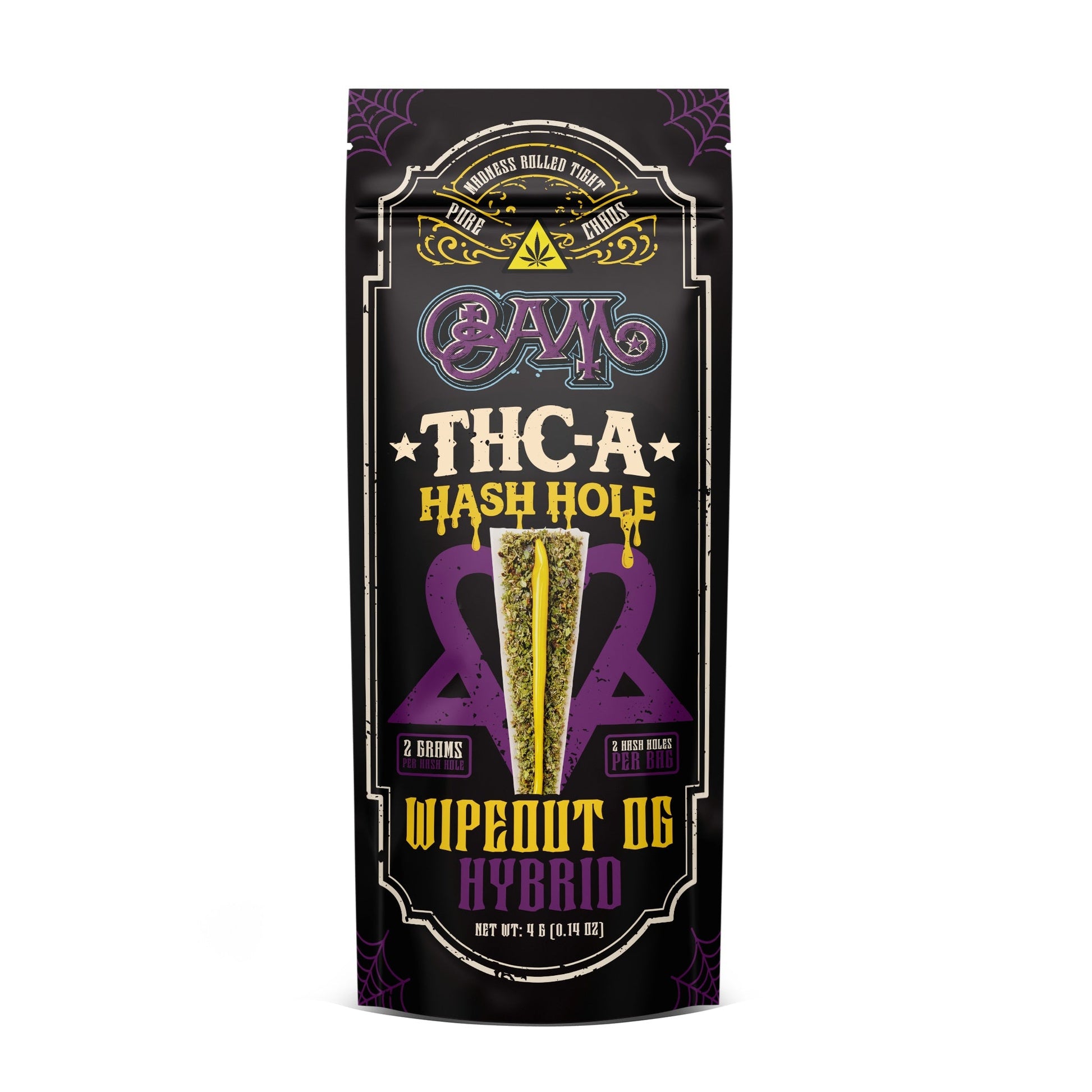 BAM THC Hash Holes Pre-Rolls 4g (2ct)