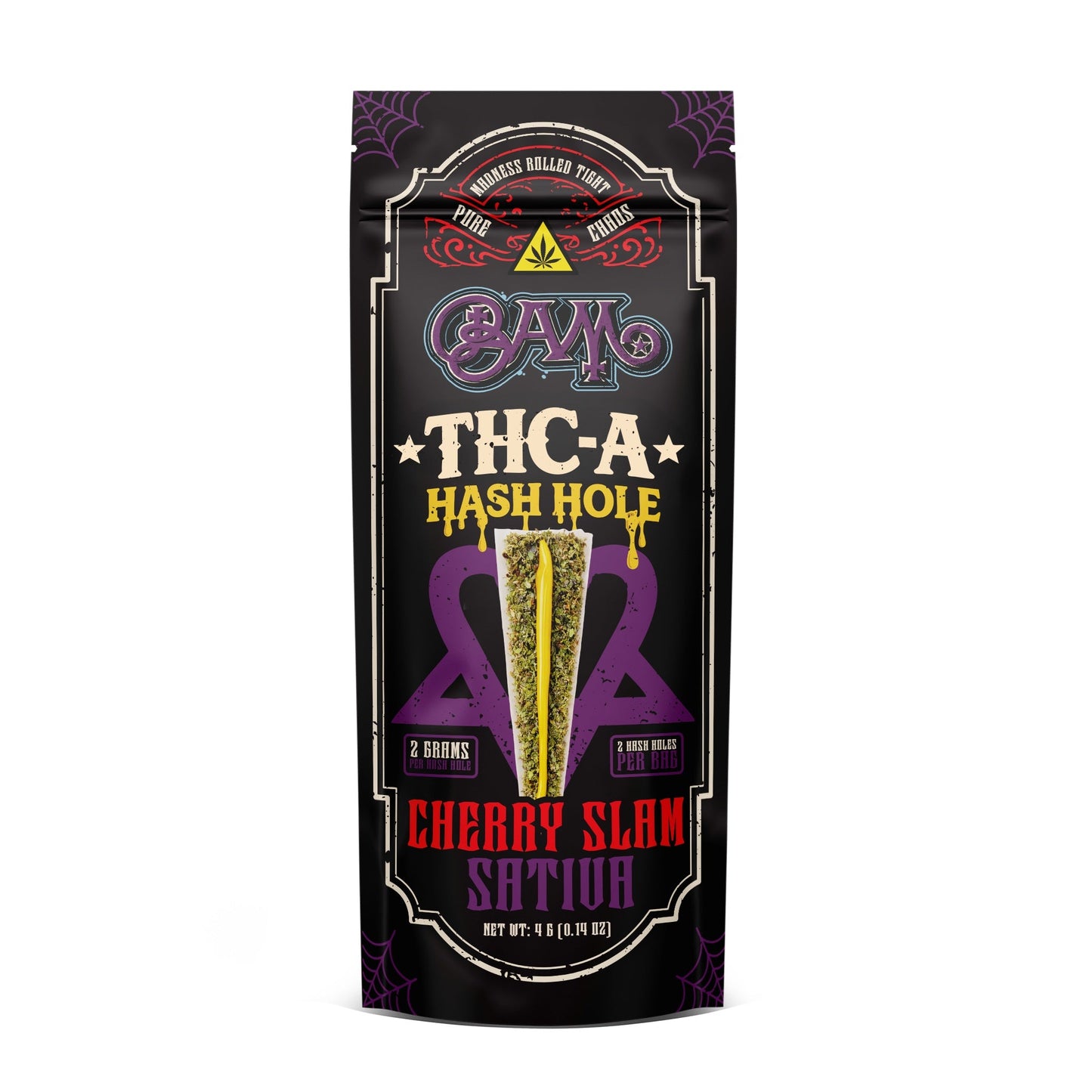 BAM THC Hash Holes Pre-Rolls 4g (2ct)