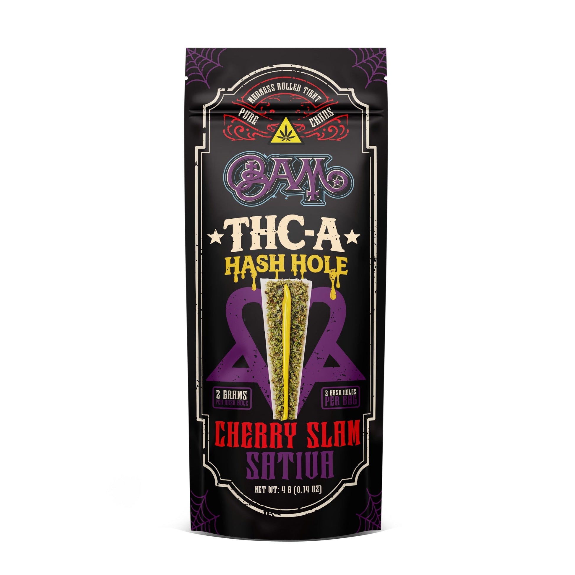 BAM THC Hash Holes Pre-Rolls 4g (2ct)