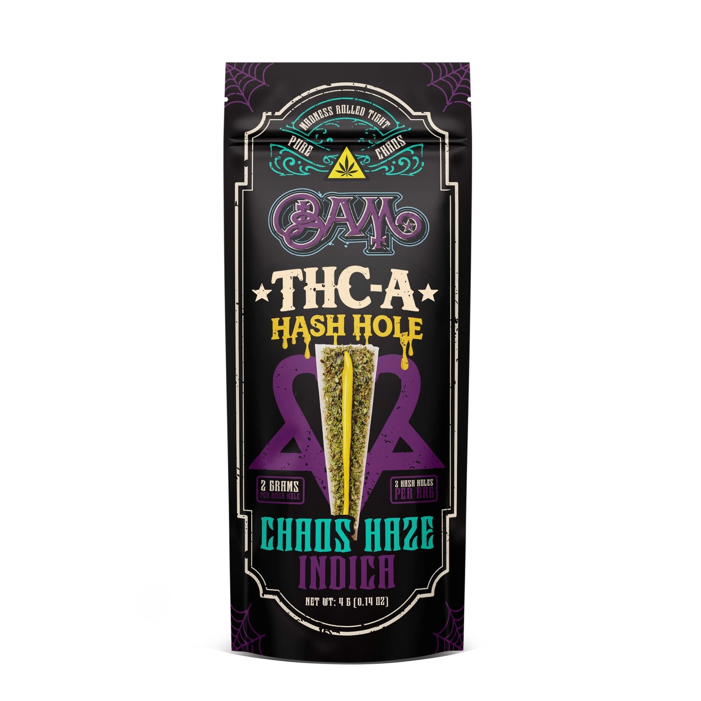 BAM THC Hash Holes Pre-Rolls 4g (2ct)