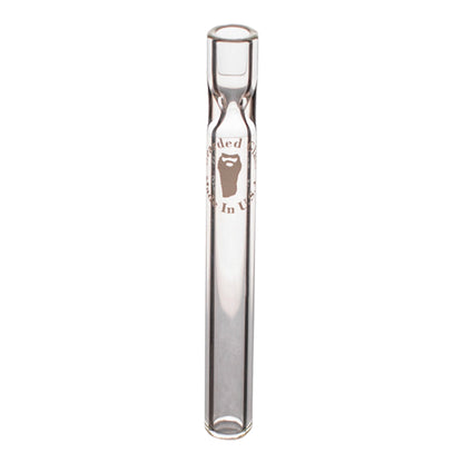 Bearded Long Chillum 4in Borosilicate Glass
