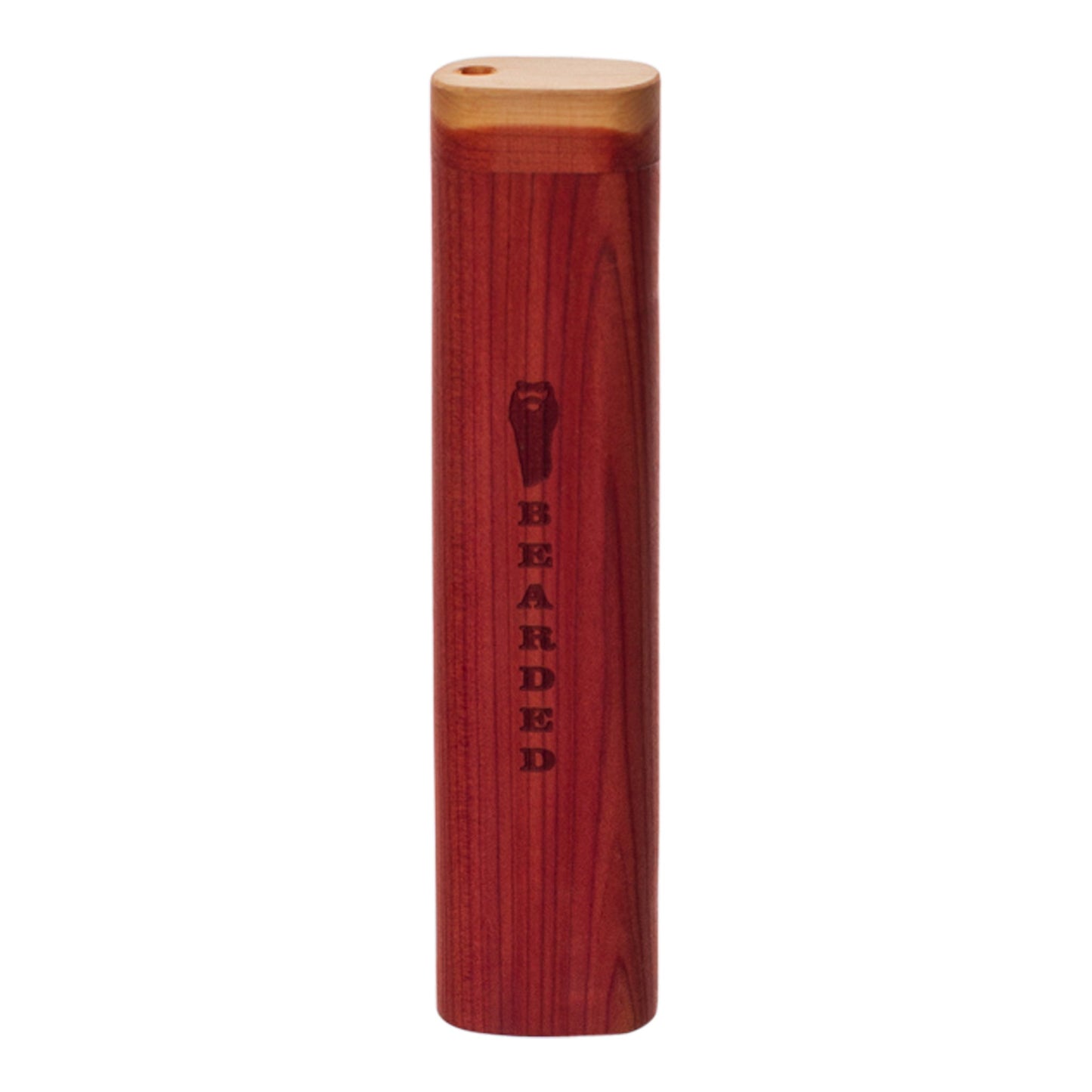 Bearded Wood Chillum Case 4in