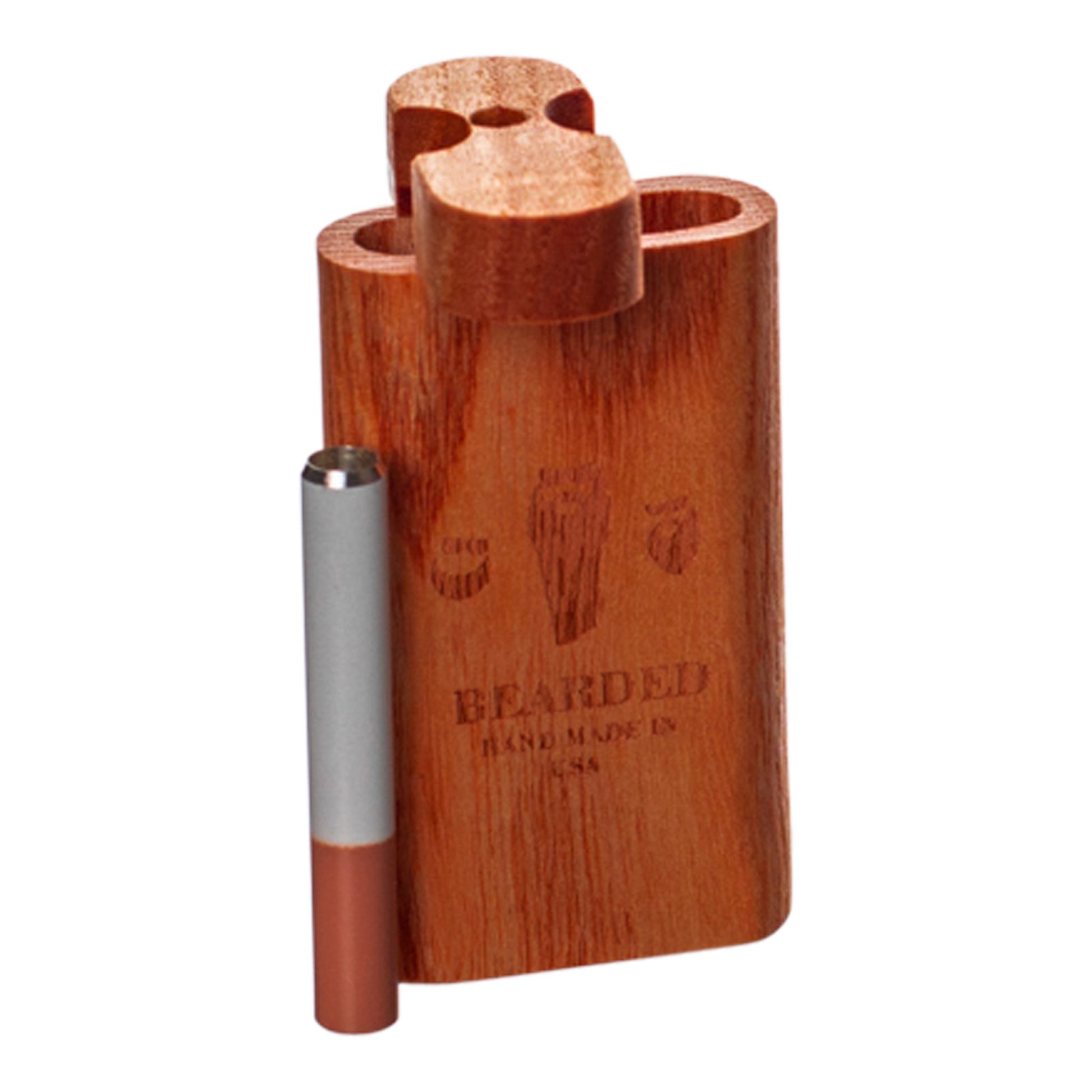 Bearded Wood Dugout 3in One Hitter