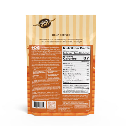 Best Budders THC Infused Caramels 10ct