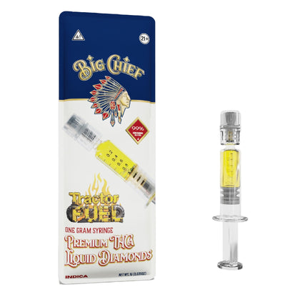 Big Chief 99% Liquid Diamonds THC-A Concentrate Syringe 1g